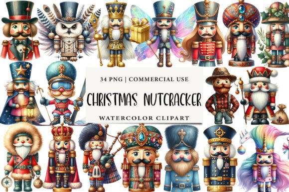 Christmas Nutcracker, Clipart: A Creator’s Review for Seasonal Illustrations