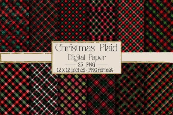 Christmas Plaid - Red Green Black Review