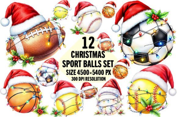 Christmas Sports Balls Sublimation Bundl: A Review for Publishers