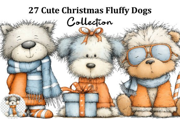 Cute Christmas Fluffy Dogs Sublimation: A Brand Designer’s Review