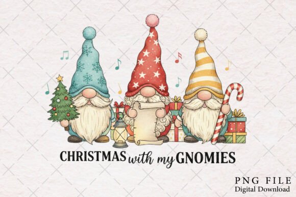 Hand Drawn Christmas Gnomies PNG: A Practical Review for Digital Sellers
