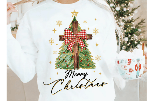 Religious Christmas Tree PNG, Cross Png: A Designer’s Review