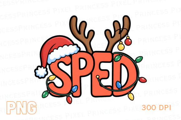 SPED Christmas PNG Special Education Illustrations Review