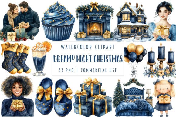 Watercolor Dreamy Night Christmas: A Review for Crafters