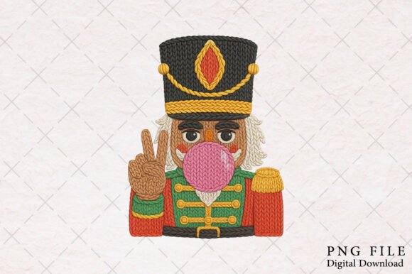 Yarn Crochet Funny Christmas Nutcracker: A Designer’s Review for Illustrations